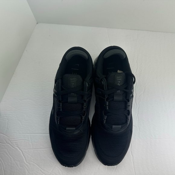 Nike Air Max Alpha Trainer 4 Shoes Triple Black CW3396-002 Men's Multi Size NEW - Picture 4 of 12